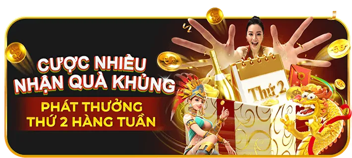 Thưởng nạp lại hàng tuần 90ok